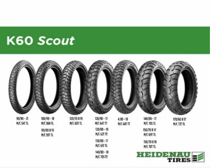 Heidenau K 60 Scout (M+S) 90/90 - 21 54T TL (fram) - Bild 2